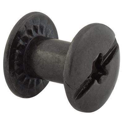 Main Street Forge Hardware Black Chicago Screws 816895023617