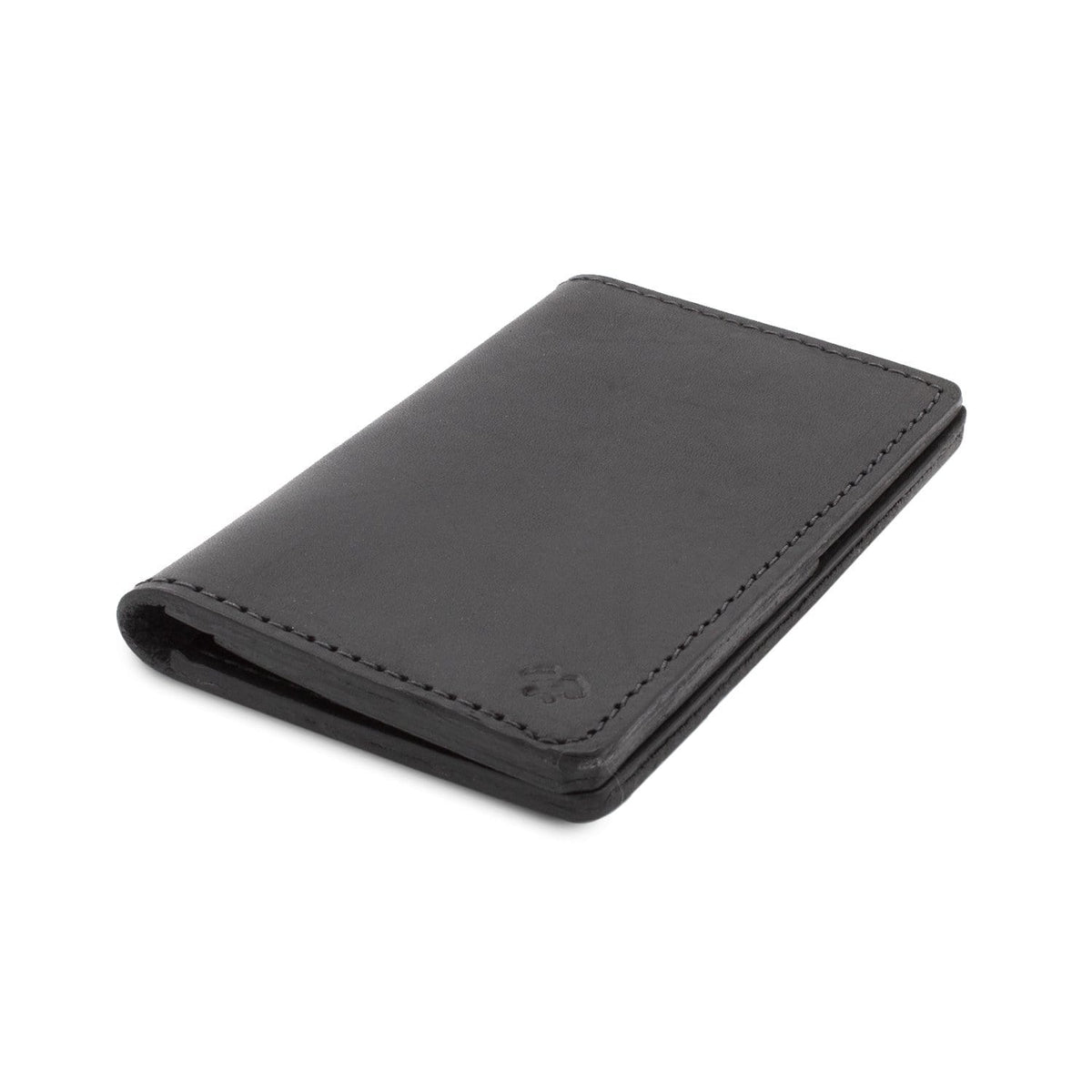 Main Street Forge Passport Holder Midnight Black Leather Passport Holder / Field Notes Cover